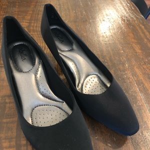 Abella Black Heels